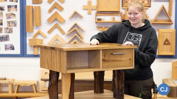 Hochwertig, individuelle Einzelstücke aus Holz gehören zum festen Bestandteil der gewerblichen Ausbildung bei Hobby.