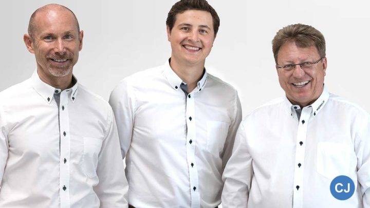 V.l.n.r.: Jochen Reimann, Robert Crispens, Reinhard Löhner. (Foto: Morelo)