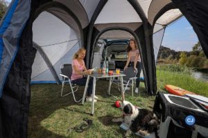 Der VW Caddy lässt um Zelte erweitern